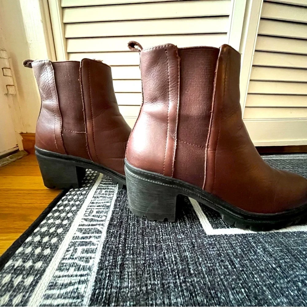 ALDO Waterproof Leather Chelsea Boots